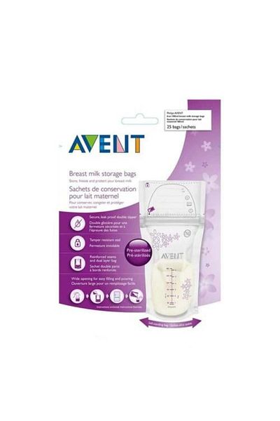 Philips Avent أفنت أكياس تخزين حليب الثدي 25 قطعة