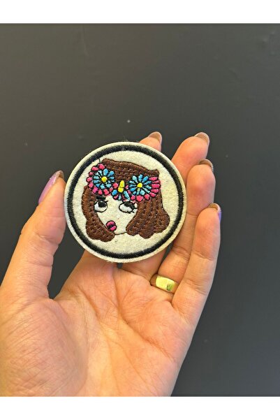 Gönülden Tasarım ŽELEZNI AMBLEM ZA DEVOJČICE ZA ŠIVANJE, PROMET 5 CM