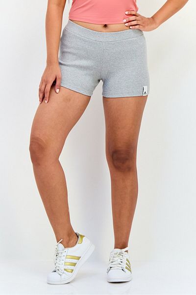 adidas Women Sportswear Fit Drawstring Training Shorts, Grey