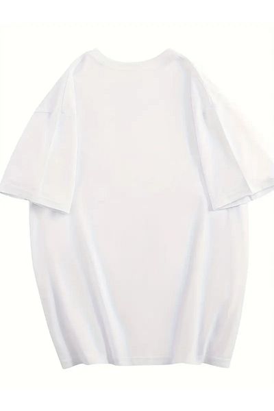 AEMİ Tricou oversize unisex Polonia imprimat 100% bumbac