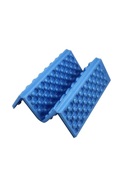 zola Saltea pliabilă pentru drumeții/camping, Zola®, antiderapantă, impermeabilă, termoizolantă, 39x29,5x2 cm, albastră