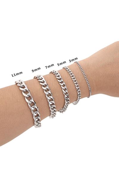 SIC MODA Stainless Steel Bracelet 5 mm SIC MODA 5926