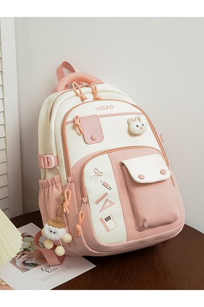 KOST Original Korean Style Rabbit Multi Compartment Waterproof Quality School Bag