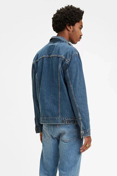 Levi's Ανδρικό Indigo Stonewash Trucker Jacket - 72334-0130