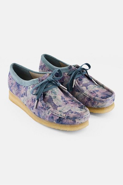 CLARKS Women Standard Wallebee Lace Up Boat Shoes, Multicolor