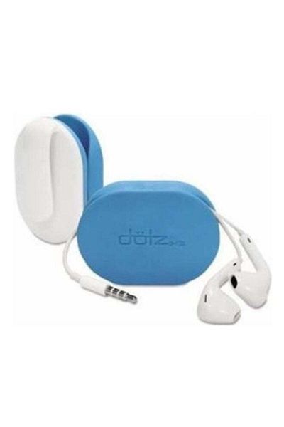 DOTZ Flex Earbud Wrap Neon Cyan