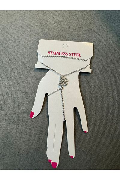 Asef Hediye Zircon Stone Tarnish-Free, Stainless Şahmeran Bracelet