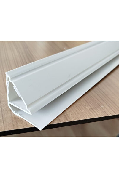 koç plastik Plastik Süslü Köşebent Köşe Profili -beyaz (2.90 Metre X 5 Adet ) (14,5 METRE)