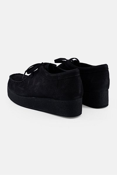 CLARKS Women Standard Wallacraft Lace Up Casual Shoes, Black