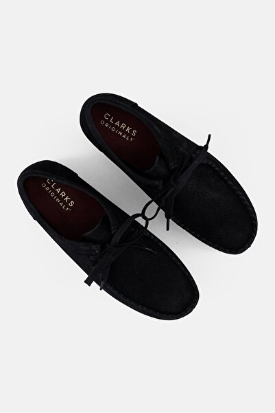 CLARKS Women Standard Wallacraft Lace Up Casual Shoes, Black