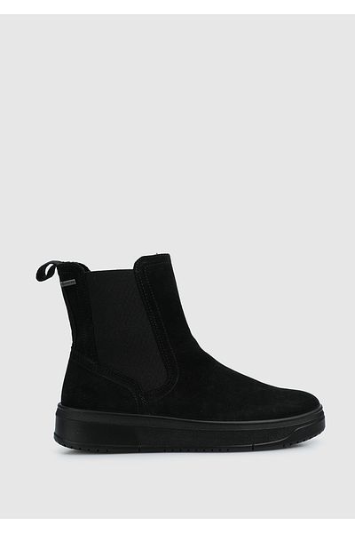 Legero Black Leather Women's Outdoor Boots