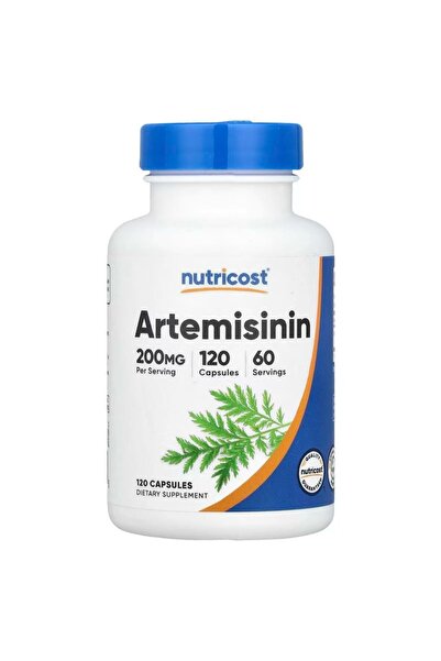 Nutricost Artemisinin 200 mg 120 Kapsül 60 Servis Kapsül başına 100mg.usa menş.