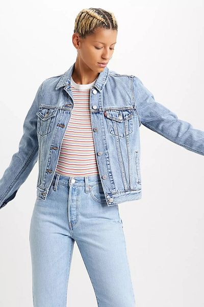 Levi's Dámská modrá džínová bunda - 29945-0100