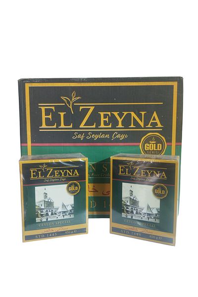 El Zeyna Ceylon Pekoe Bulk Imported Tea Std 1445 (450 g) X 10 Packets