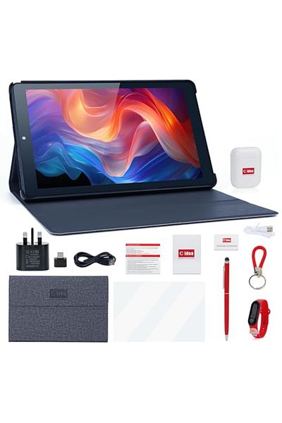 CIDEA C Idea 9-Inch Android 12 Tablet, 8GB+512GB, 5G WiFi LTE, Dual Camera, Case Included – CM915
