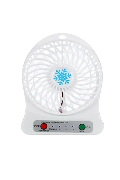Everest Nanopro Arjlı Fan Mini Taşınabilir Masa Üstü Vantilatör