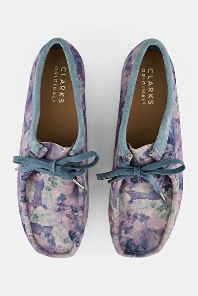 CLARKS Women Standard Wallebee Lace Up Boat Shoes, Multicolor