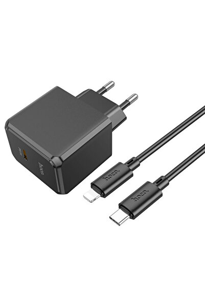 REDz Accessories Set încărcător Hoco CS13A, cablu Lightning + adaptor, compat...