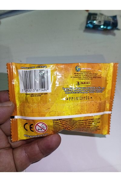 Panini CRAZYBONES GOGOS MEGATRIP 2 GOGOS +2 ملصق
