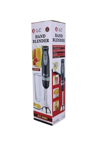 DLC Stainless Steel Hand Mixer With Cup DLC-39003 Black/Silver