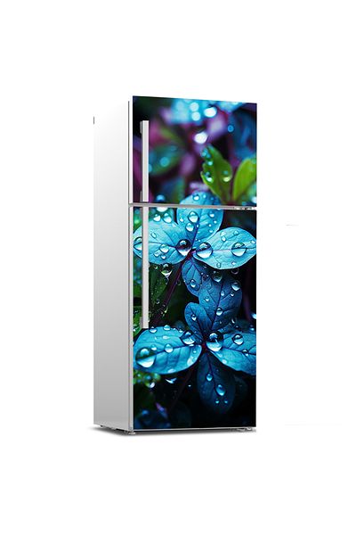 Tilki Dünyası Refrigerator and Dishwasher Set Sticker 0406