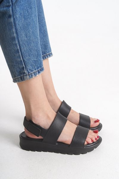 Riccon Sandale Avkiasha pentru damă 001230   Negru