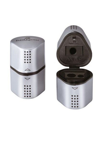 Faber Castell Faber-Castell triple grip 2001 grey sharpener