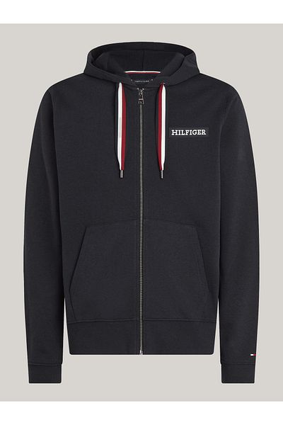 Tommy Hilfiger Tommy Hilfiger Mens Blue Zip Through Hoodie