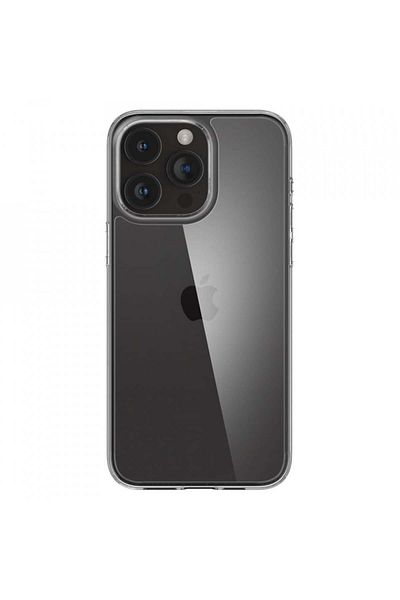 Spigen case for IPhone 15 Pro Max case, Spigen Air Skin Hybrid - Crystal Clear