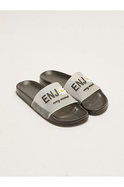 LC Waikiki Single Striped Printed Women's Slippers (S2)
