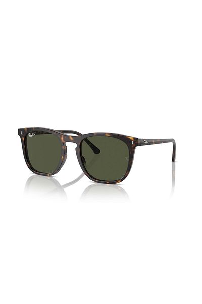 Ray-Ban Ray Ban Unisex Square Sunglasses- Rb 2210 - Lense Size:53mm - Havana