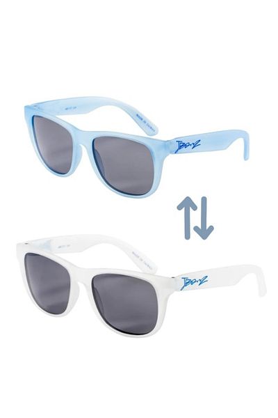 Banz Ochelari de soare pentru copii, J-Banz, Chameleon, 4-10 ani, Alb/Albastru