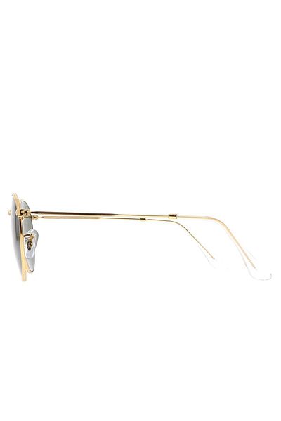 Ray-Ban Ray Ban Man Round Round Metal Sunglasses- Rb 3447 - Lense Size:47mm - Legend Gold