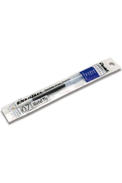 Pentel 0.7 mm Rollerball Pen Refill Blue (12 Pcs)