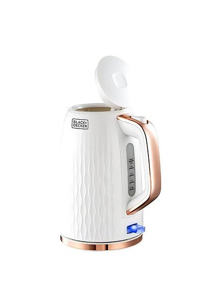 Black&Decker Black Decker Electric Kettle - 1.7 Litre - White - Jc190w-b5