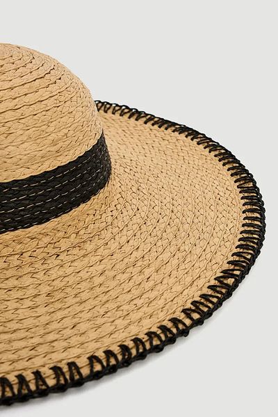 Gusto Stitched Black Hat