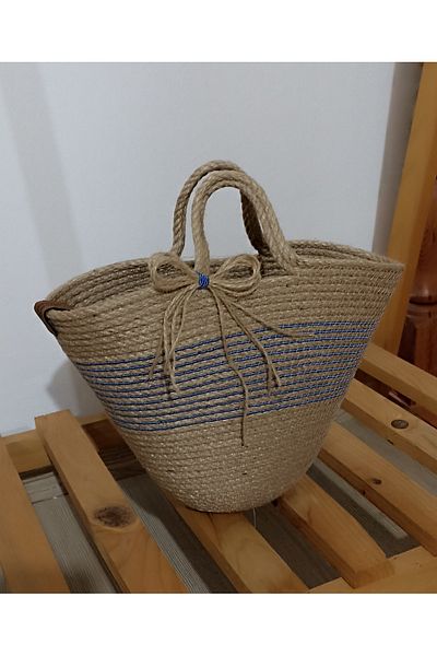 Pınar Gündoğdu Collection Straw Bag Handmade Design Straw Bag Mini Size Daily Bag