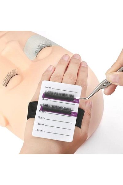LA PERLA TECH Eyelash Extension Palette Plate Adjustable Hand Strap Stand Eye Lash Holder Tool
