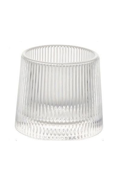 OEM Pahar Rotating Vertical, 160 ml, transparent, 8 x 7.3 x 7.8 cm, compact si usor de manevrat