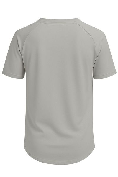 GHASSY CO. Ghassy Co. Ανδρικό μπλουζάκι Raglan Oval Cut 100% βαμβακερό μαλακό με υφή Crew Neck