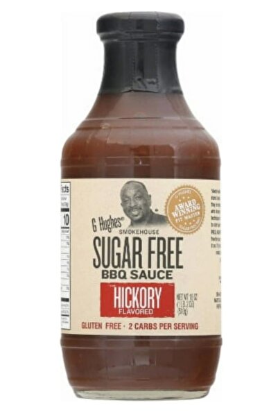 G Hughes Şekersiz Barbekü Sos Hickory Flavored 510gr