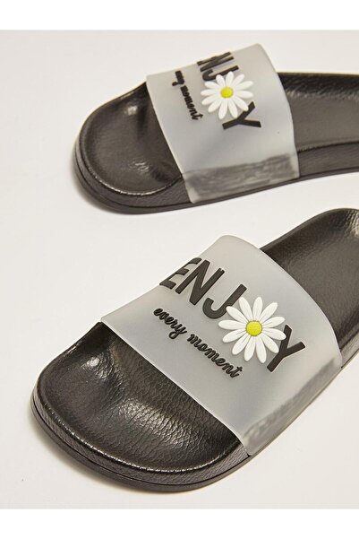 LC Waikiki Single Striped Printed Women's Slippers (S2)