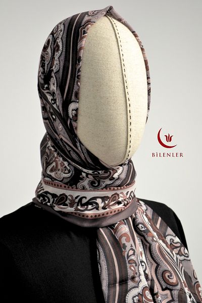 Bilenler Ethnic Patterned Cotton Shawl – 70X190 cm