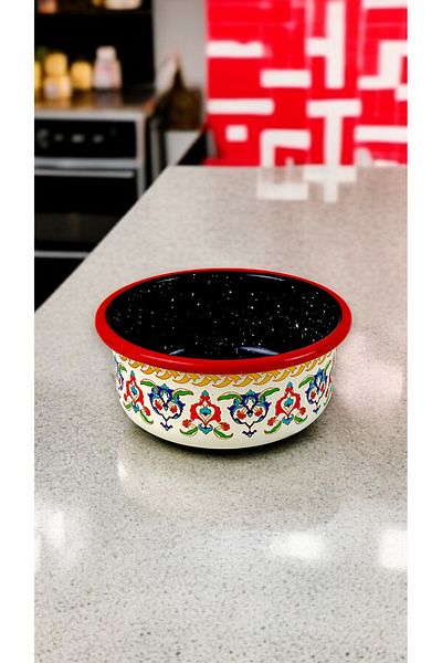 İnci Emaye No. 14 Enamel Storage Container