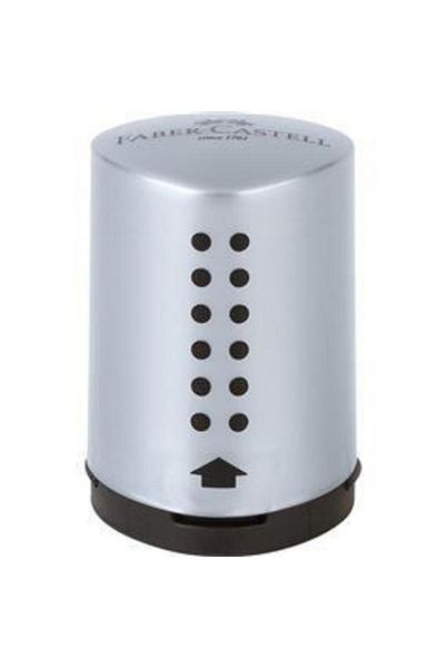 Faber Castell Faber-Castell GRIP 2001 Mini Grey Pencil Sharpener