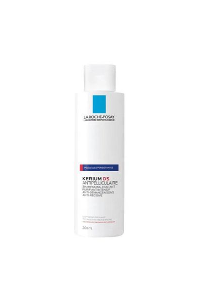 La Roche Posay Kerium DS Anti-Dandruff Shampoo 200ml | Intensive Care for Persistent Dandruff
