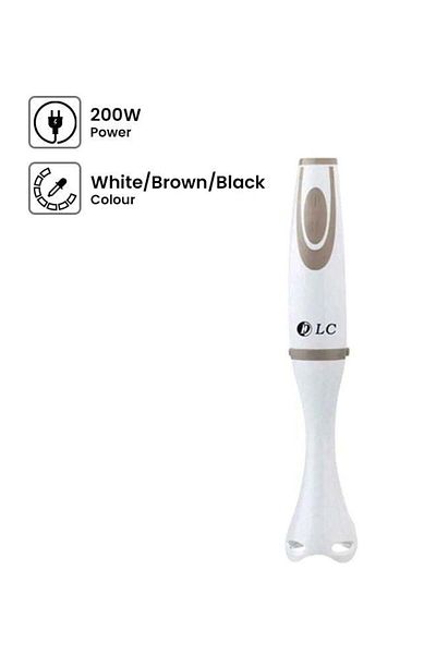 DLC Compact Hand Blender 200W SH-421 White/Brown/Black