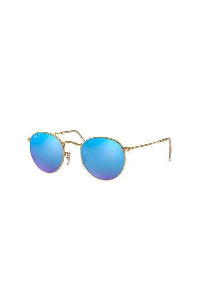 Ray-Ban Ray Ban Man Round Round Metal Sunglasses- Rb 3447 - Lense Size:50mm - Matte Arista