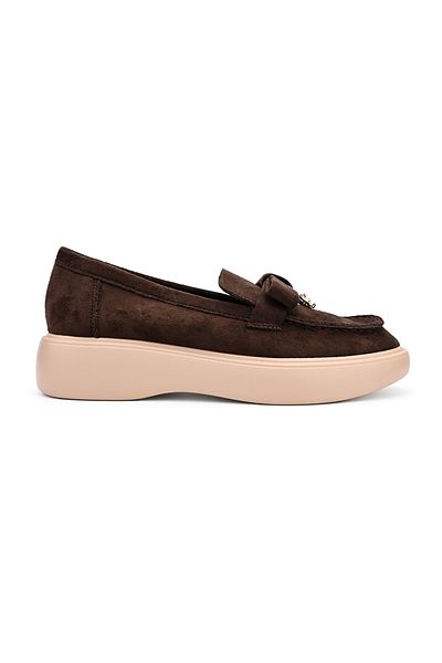 Tmall Women's casual shoes, Made of eco-leather, P1251, Brown
