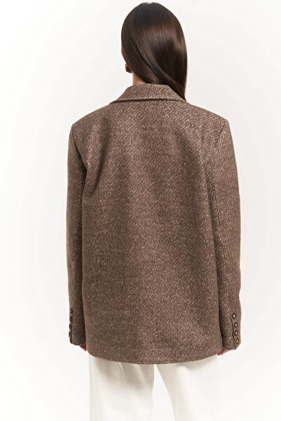 MAI STUDIOS CO. Anika hnědé sako